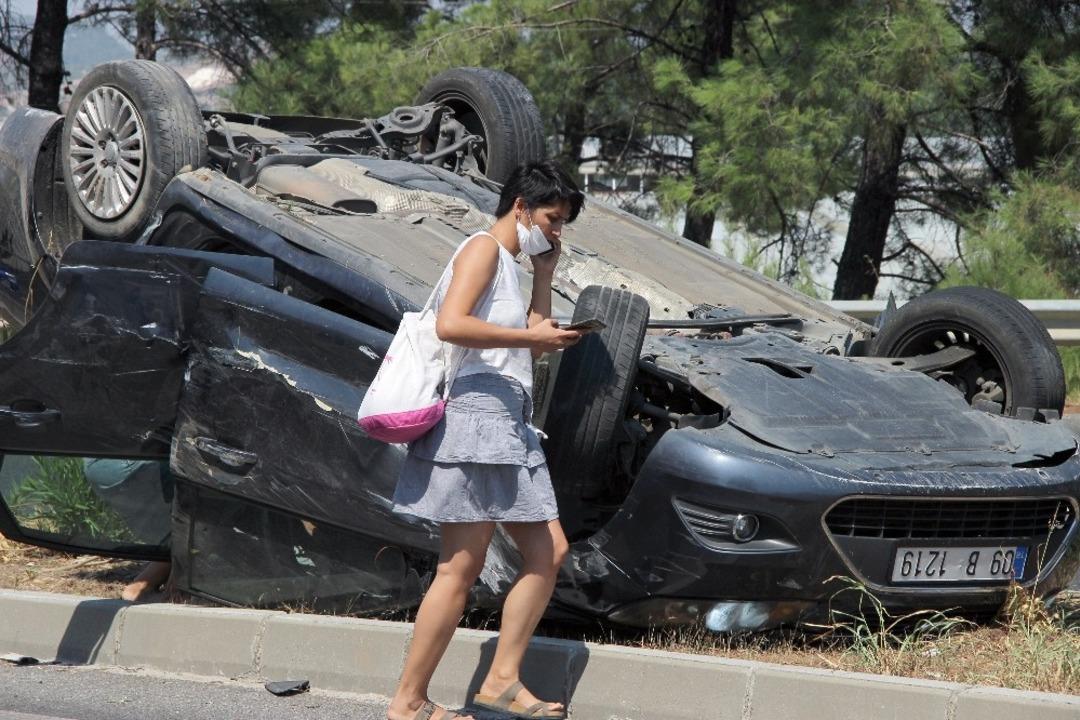 Bu ara&ccedil;tan burnu bile kanamadan &ccedil;ıktı