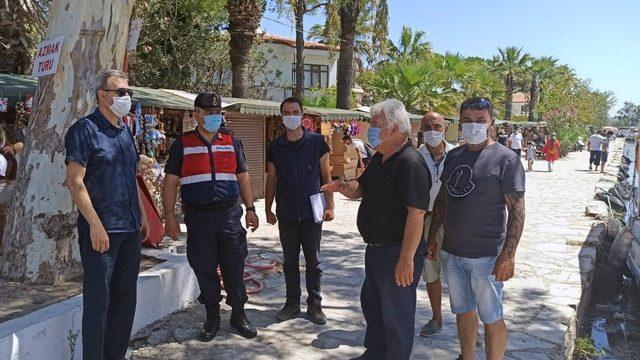 ‘Sakin Şehir’de Covid-19 denetimi