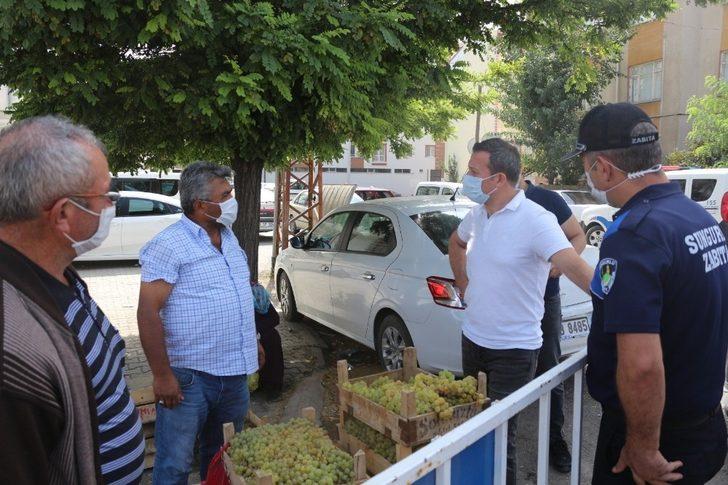 Kaymakam Görmüş’den korona virüs denetimi G3