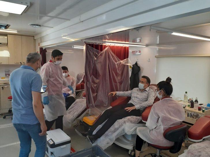 Kaymakam Eligül’den kan bağışına destek G1