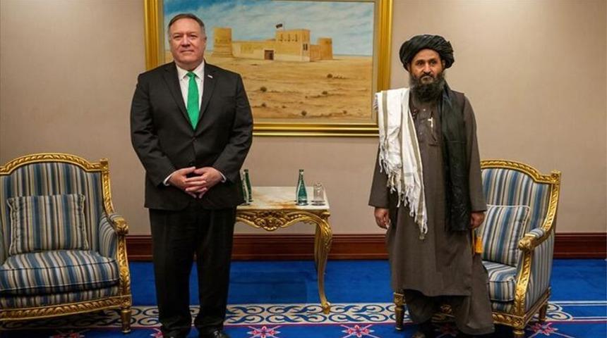 ABD Dışişleri Bakanı Pompeo, Taliban liderleri ile g&ouml;r&uuml;şt&uuml;