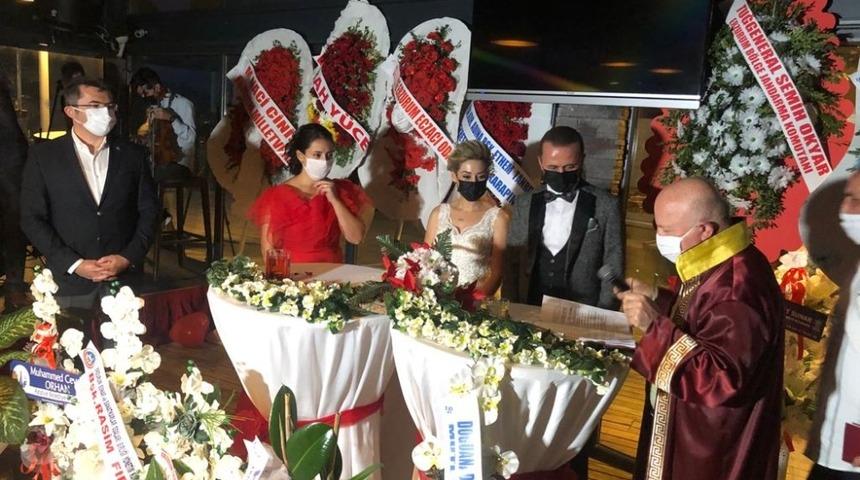 Gazeteci Onur Sağsöz dünya evine girdi