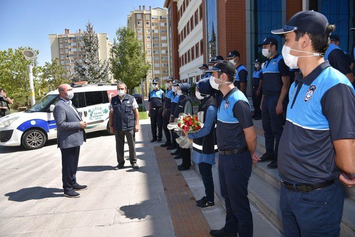 Selçuklu Belediyesinde 25 yeni zabıta memuru göreve başladı G3