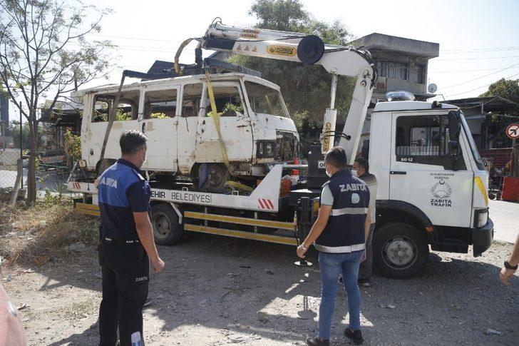 Konak’ta hurda araç operasyonu G1