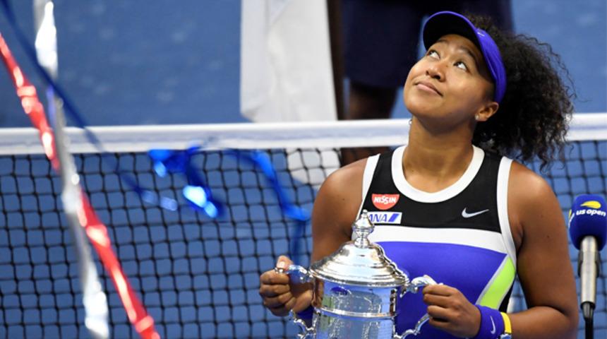 ABD Açık'ta tek kadınlar finalinin galibi Naomi Osaka 