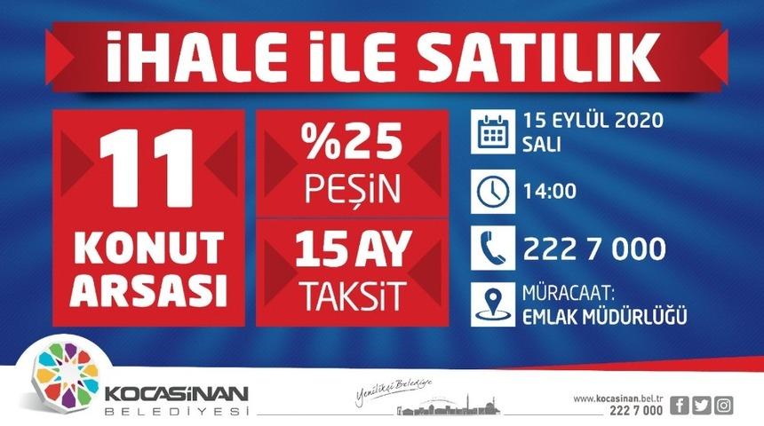 Kocasinan Belediyesi&rsquo;nden 15 ay taksitli yatırım fırsatı