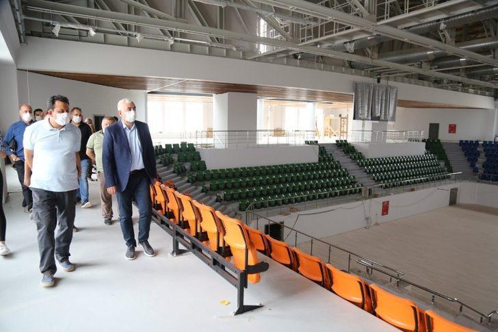 Darıca’daki modern spor salonunda çalışmalar sürüyor G2
