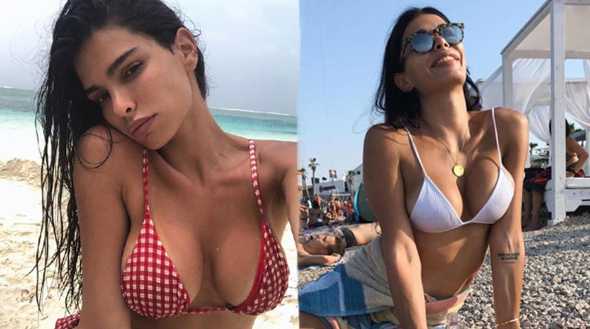 'Soyunmaktan korkmuyorum' diyen cesur model Jovana Djordjevic üstsüz poz verdi