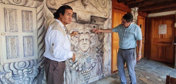 Afrodisias ünlü ressamın fırçasında Karacasu ilçe merkezine taşınacak G2