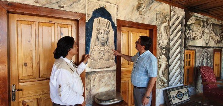 Afrodisias ünlü ressamın fırçasında Karacasu ilçe merkezine taşınacak G4