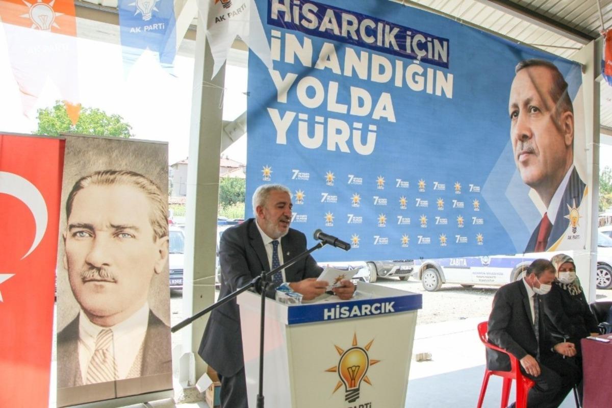 Hisarcık AK Partide Ali Var, g&uuml;ven tazeledi.