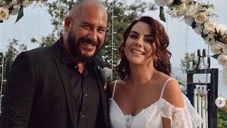 Enis Fosforoğlu'nun kızı Seren Fosforoğlu evlendi