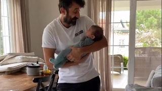 Çukur'un Cumali'si Necip Memili'den minik kızıyla dans videosu: Pazar neşem