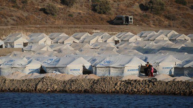 Yakınlardaki Kara Tepe'de geçici bir kamp alanı oluşturuldu