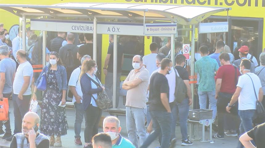 Cevizlibağ'da endişelendiren yoğunluk