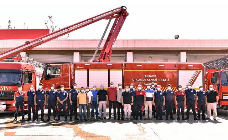 OSB’ye son teknolojiye sahip itfaiye aracı G1