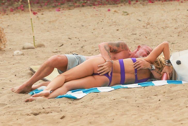 AnnaLynne McCord Prison Break yıldızı Dominic Purcell'e plajda aşka geldi G1