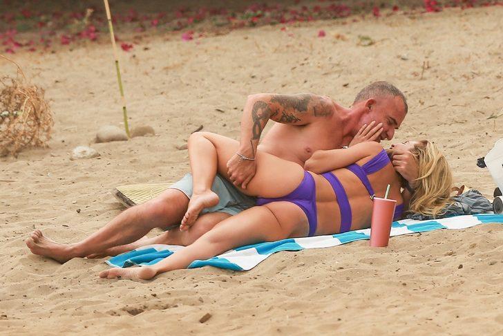 AnnaLynne McCord Prison Break yıldızı Dominic Purcell'e plajda aşka geldi G2