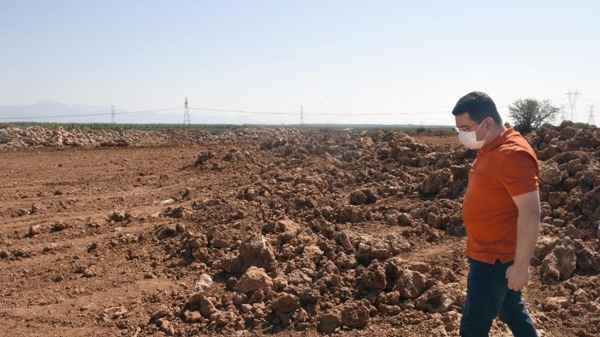 Antalya Orman &Ccedil;iftliği ekime hazırlanıyor