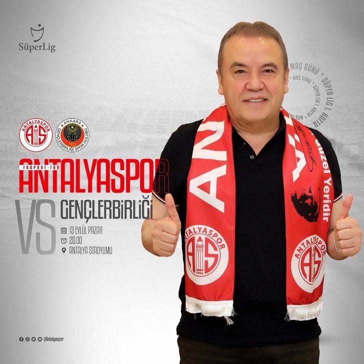 Antalyaspor, galibiyeti Başkan Böçek ve Taşgın’a armağan etti G5