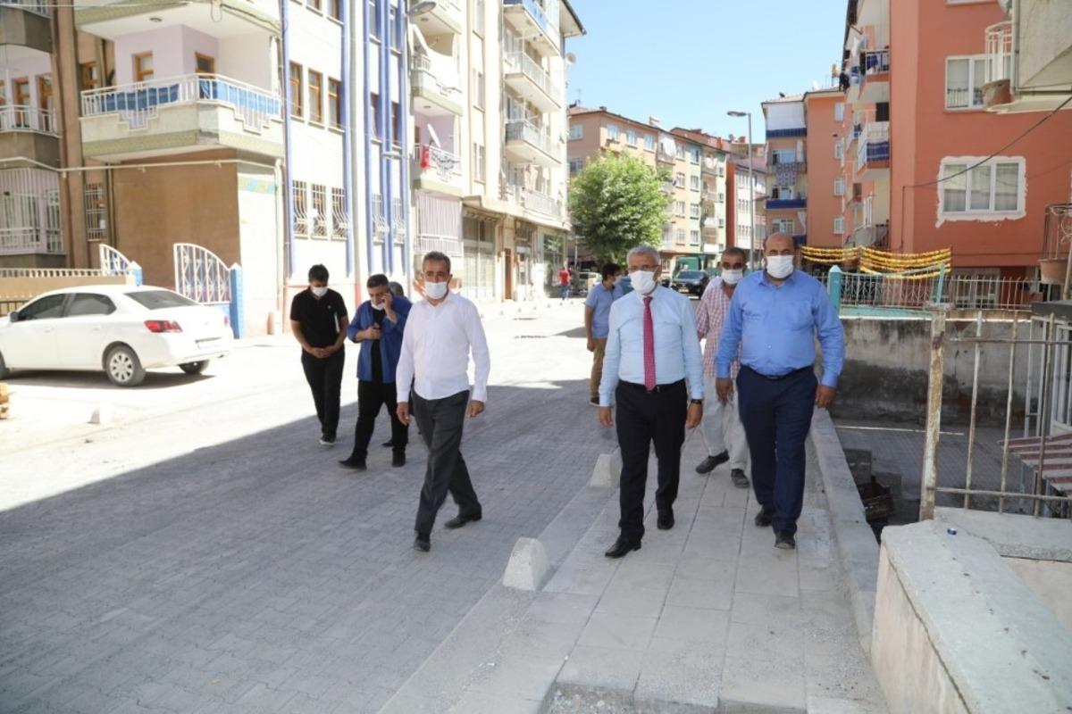 Battalgazi&rsquo;de cadde ve sokaklar yenileniyor