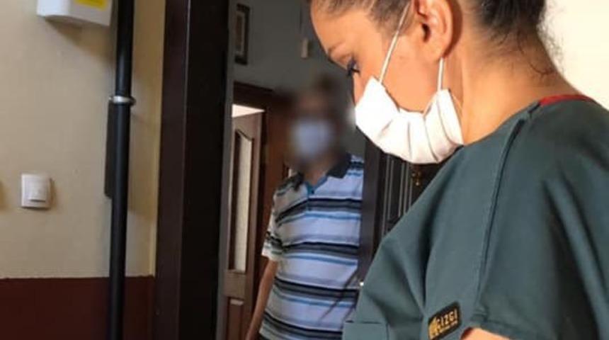 Covid-19 pozitif ve temaslı vakalar denetlendi