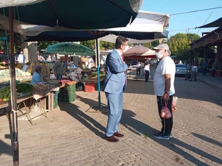 Başkan İnal’dan pazar ziyareti G2