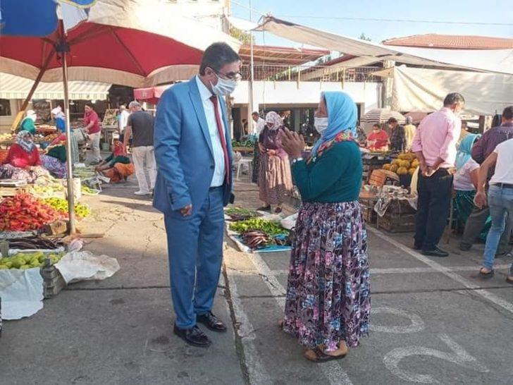 Başkan İnal’dan pazar ziyareti G3