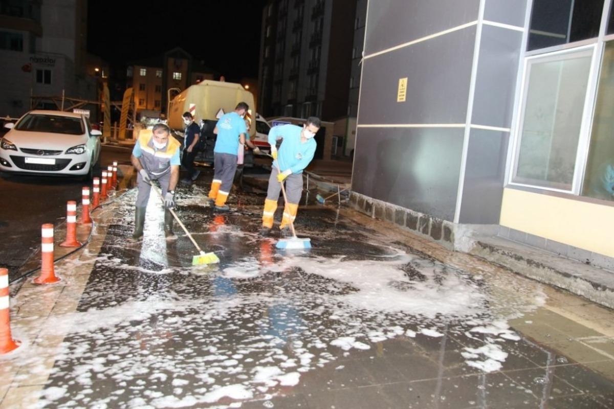 Başkan Palancıoğlu: &ldquo;Hastaneler b&ouml;lgesinde ve sağlık merkezlerinde dezenfekte &ccedil;alışması devam ediyor&rdquo;