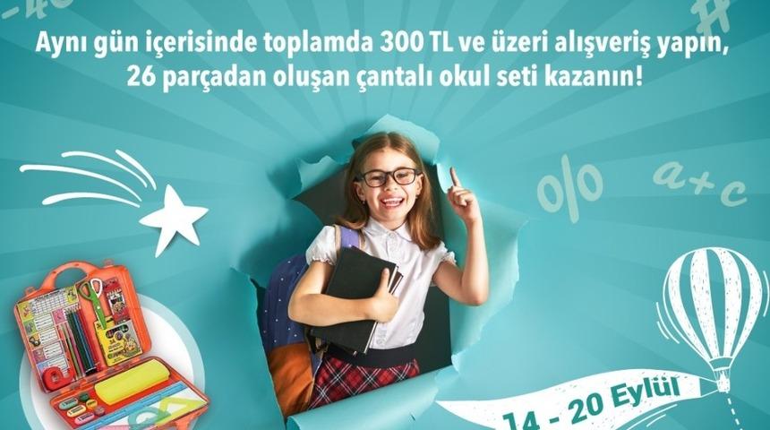 En g&uuml;zel okul hediyesi SANKO Park&rsquo;tan