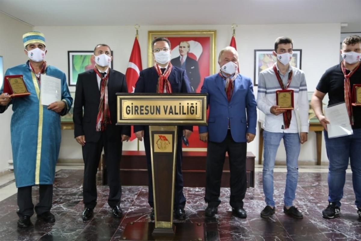 Giresun&rsquo;da Ahilik Haftası pandemi tedbirleri &ccedil;er&ccedil;evesinde kutlandı