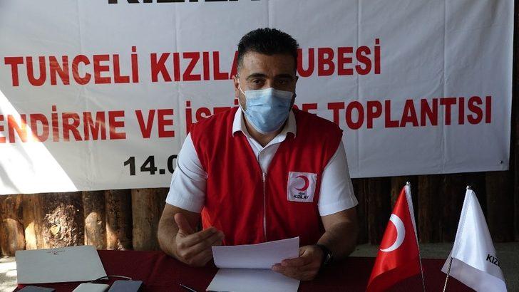 Türk Kızılayı Tunceli’de 8 ayda 14 bin 300 aileye ulaştı G1