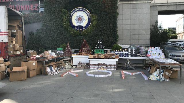 İstanbul’da kaçak tütün operasyonu