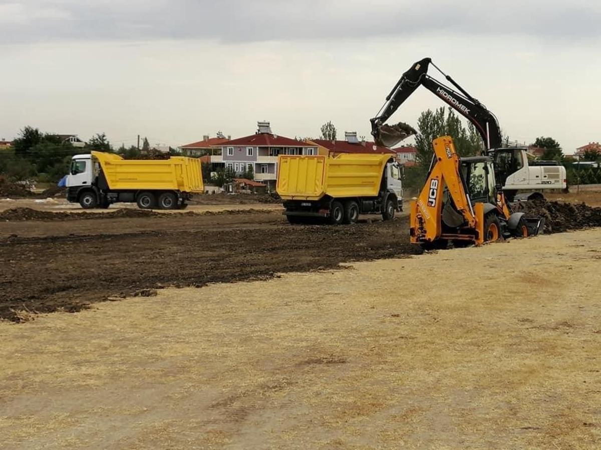 Ergene Belediyesi Vakıflar Spor Kompleksi&rsquo;nin yapımına başladı