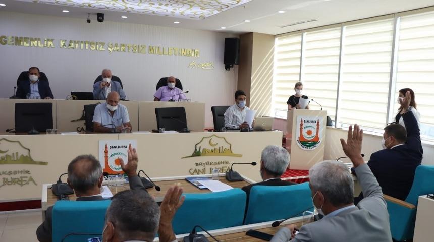 Şanlıurfa&rsquo;da Eyl&uuml;l ayının ilk meclis toplantısı yapıldı