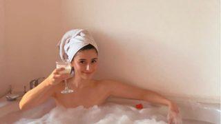 Survivor Semih Öztürk’ün eşi Kurretülayn Matur küvet pozunu eleştirenlere ateş püskürdü!