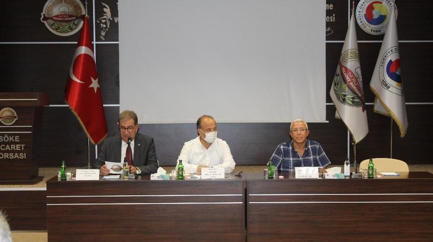 S&ouml;ke&rsquo;de fabrika sahipleri pamuktaki sorunlarını anlattı