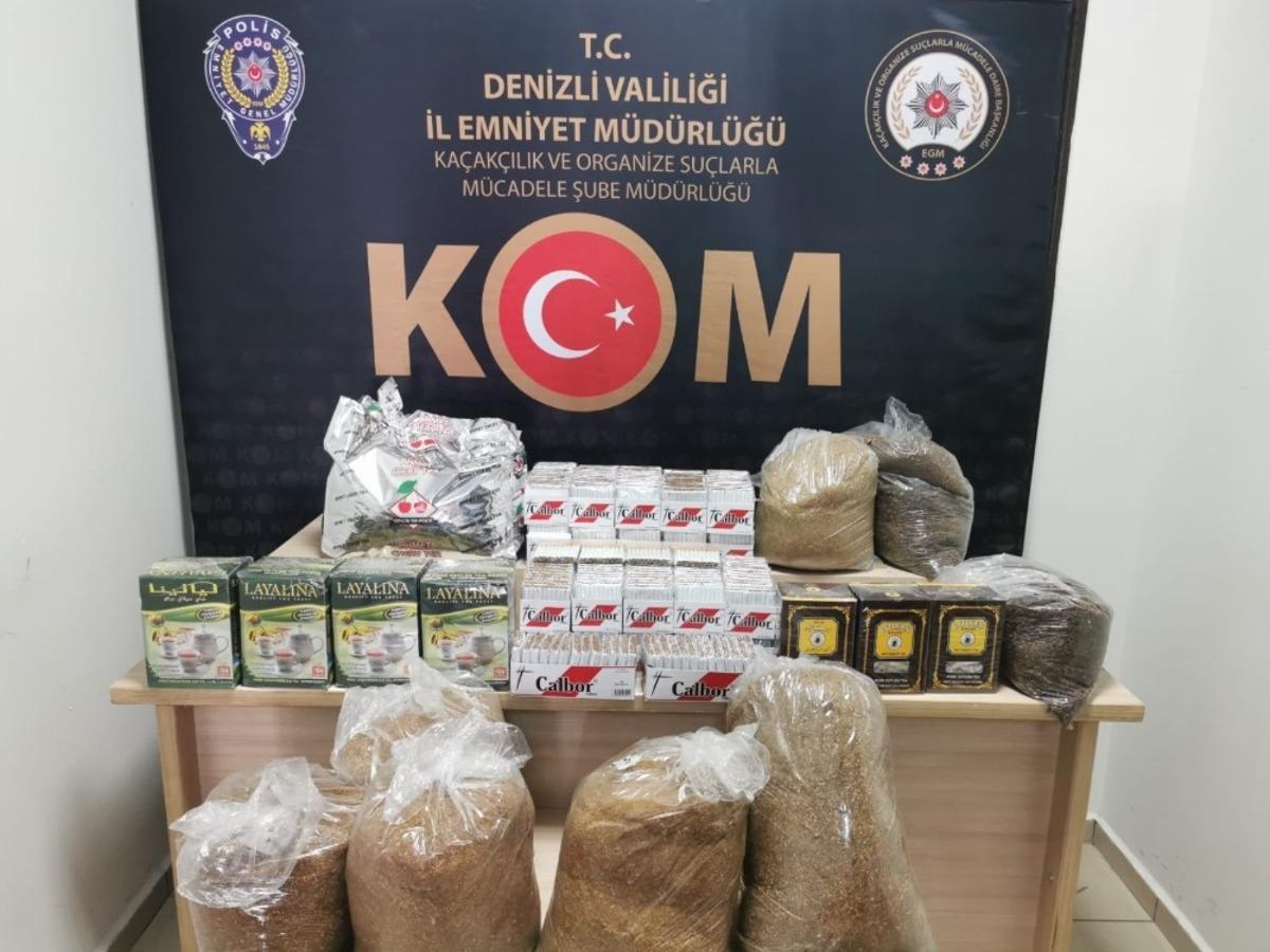 Denizli emniyetinden ka&ccedil;ak&ccedil;ılara b&uuml;y&uuml;k darbe