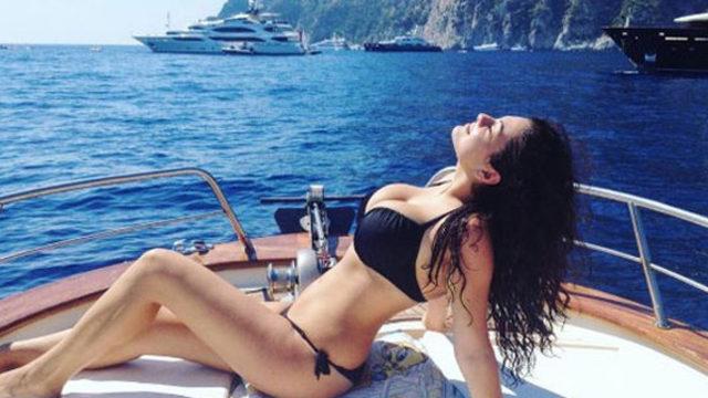 'Sosyal medya kraliçesi' Paola Torrente'nin kıvrımlı hatları yüzünden başı dertte