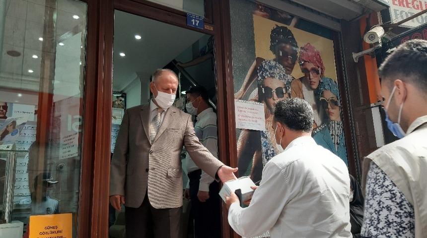 Maske takmayan 101 kişiye 90 bin TL ceza