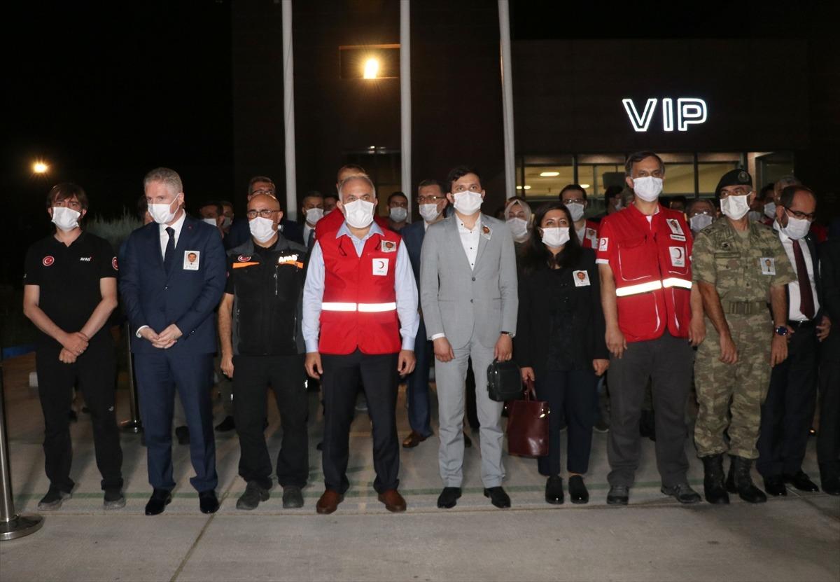 Suriye'de şehit olan T&uuml;rk Kızılay personelinin cenazesi memleketine uğurlandı