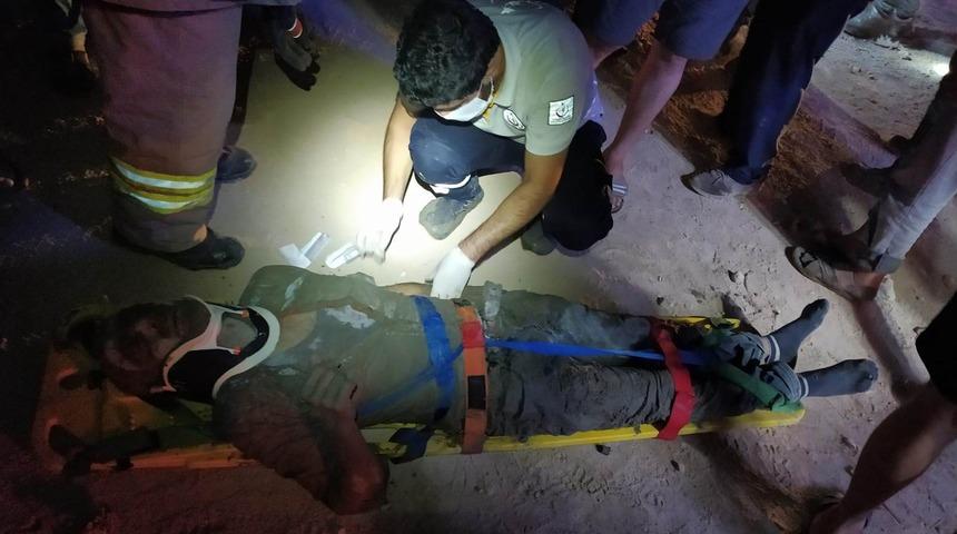 Mardin’de okul inşaatında çökme: 5 işçi yaralandı