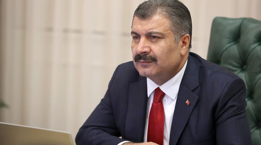 Bakan Koca'dan 5 ilin sağlık m&uuml;d&uuml;r&uuml; ile koronavir&uuml;s toplantısı