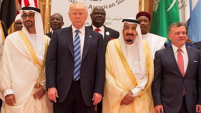 Trump, Mayıs 2017'de Riyad'a giderek 'Arap İslam Amerikan Zirvesi'ne katılmıştı.