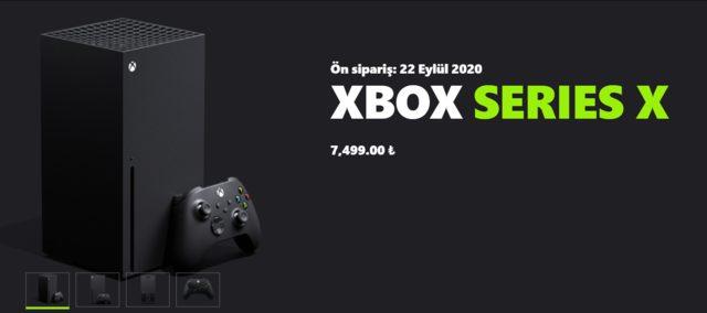 Xbox Series X Türkiye fiyatı