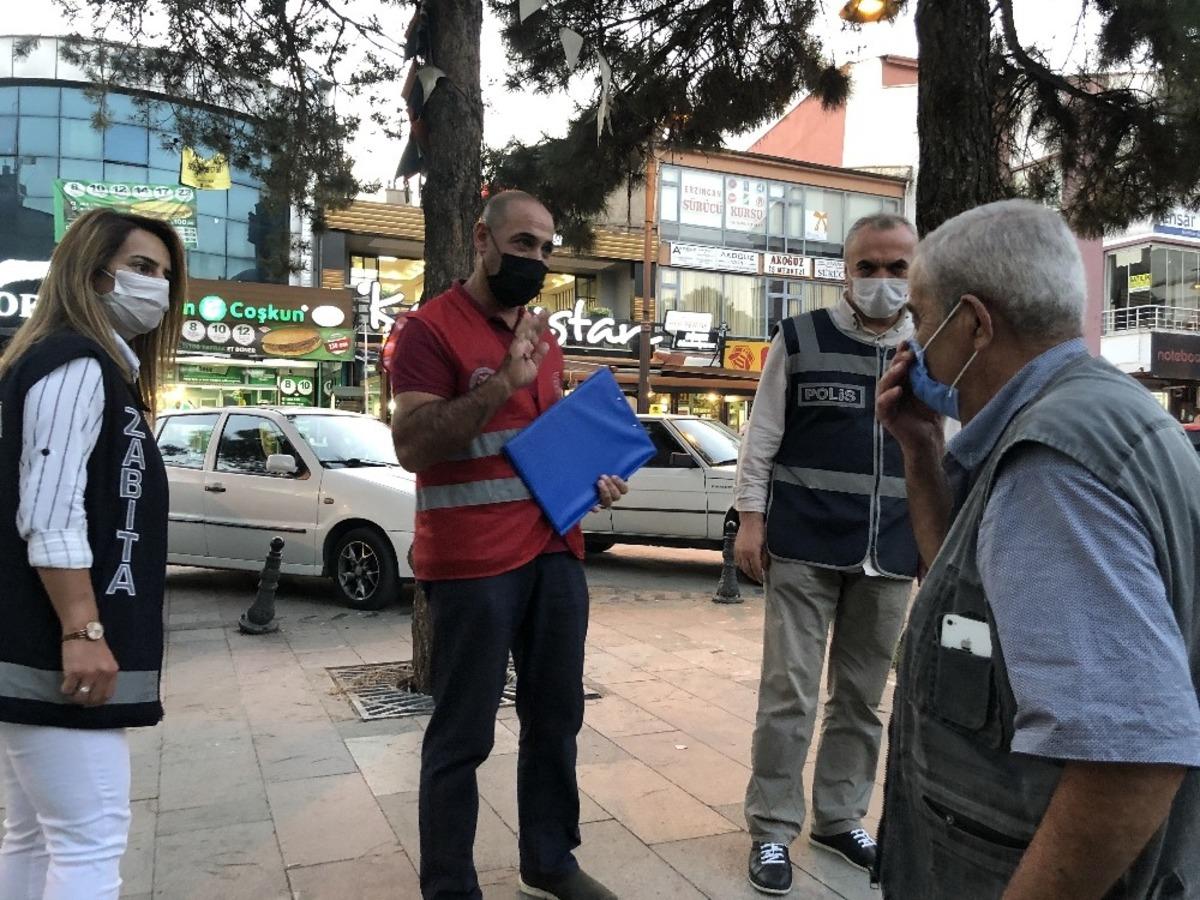 Erzincan&rsquo;da 65 yaş &uuml;st&uuml; denetimi