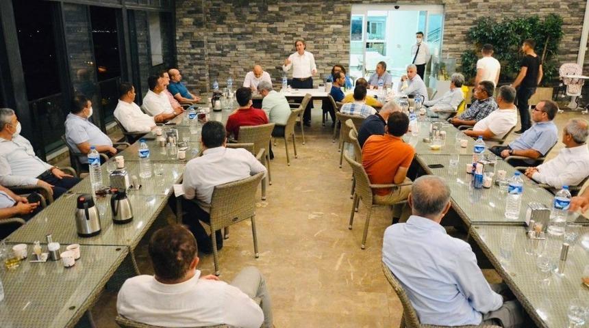 İl Milli Eğitim M&uuml;d&uuml;r&uuml; Tatlı&rsquo;ya veda yemeği