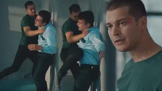 İçerde dizisinde Çağatay Ulusoy'un kavgası sosyal medyayı salladı