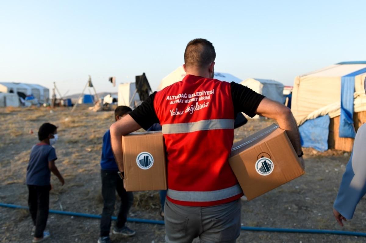 Altındağ&rsquo;dan Polatlı&rsquo;ya destek