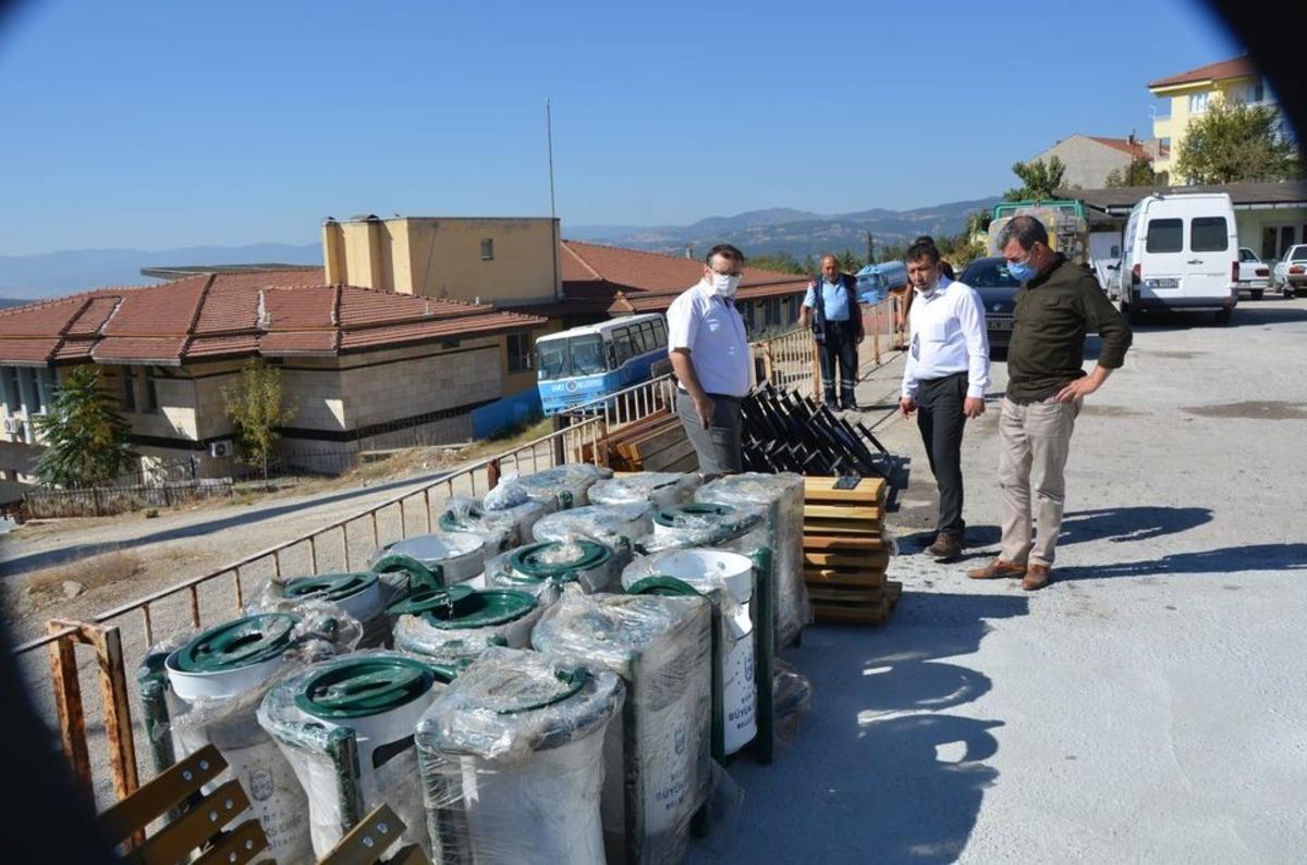 Bursa B&uuml;y&uuml;kşehir Belediyesi&rsquo;nden Emet Belediyesi&rsquo;ne destek